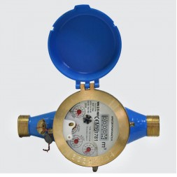 Домовой счетчик для холодной воды (многоструйный мокроход) Powogaz WM-4,0 DN20