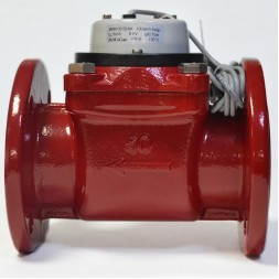 Промышленный турбинный счетчик для горячей воды Powogaz MWN 130-65-NK Q3=40 м3/ч