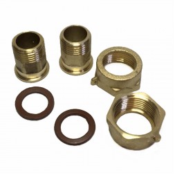 Комплект монтажных частей (сгоны) для счетчиков воды Ду15 (1/2")