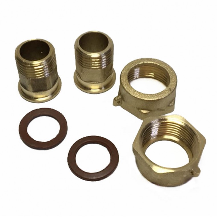 Комплект монтажных частей (сгоны) для счетчиков воды Ду15 (1/2")