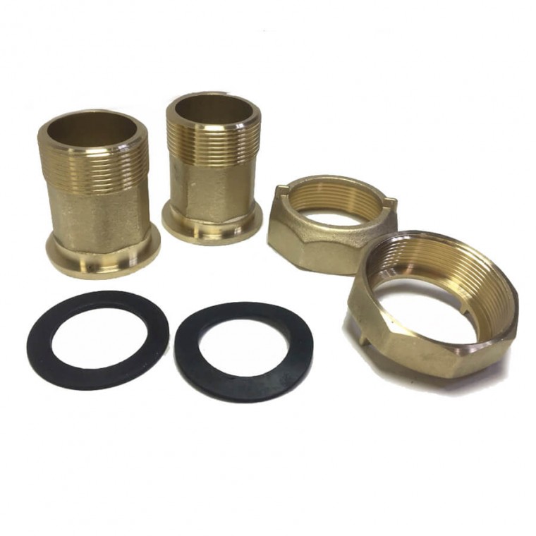 Комплект монтажных частей (сгоны) для счетчиков воды Ду40 (1 1/2")