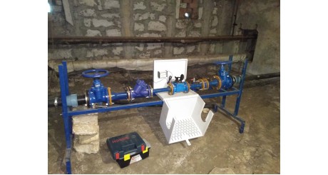 Установки системы удаленной передачи данных для Харьковского водоканала.