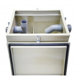 ЖИРОУЛОВИТЕЛЬ (СЕПАРАТОР ЖИРА) ПОД МОЙКУ СЖ-БИО-0,5П