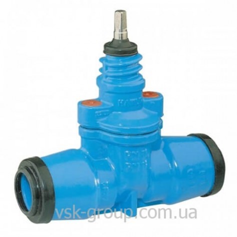 Вентиль Hawle 2600/2630 c ISO-фитингами с двух сторон DN50