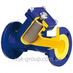 Фильтр сетчатый фланцевый чугунный Zetkama 821A DN100