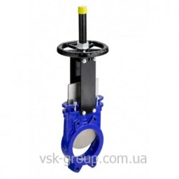 Шиберная задвижка Zetkama 120 с выдвижным шпинделем PN10 DN100