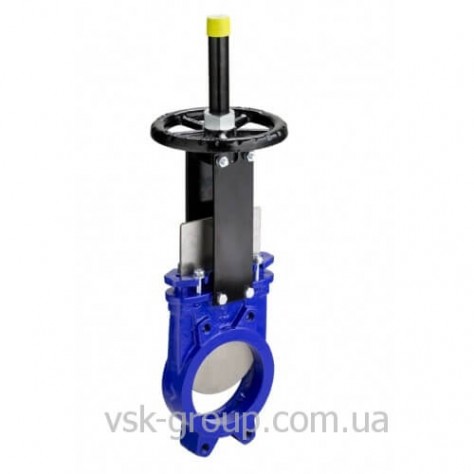 Шиберная задвижка Zetkama 120 с выдвижным шпинделем PN10 DN125